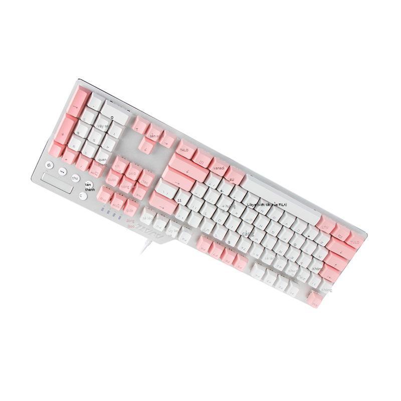 Phong Cách Mới Nhất Heijue AK35i Assassin II Bàn Phím Cơ Game PBT Keycap Retro Bàn Phím Đèn Nền Phối Màu Bàn Phím Có Dây
