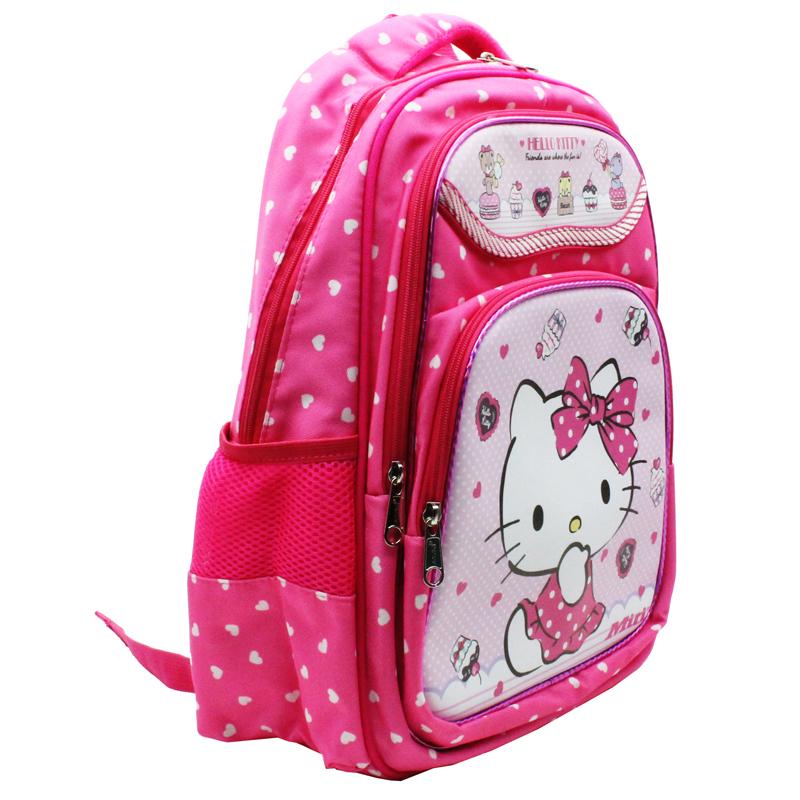 Ba Lô Học Sinh Hello Kitty - Miti BL1076WL_KIT2_PIN.D_PIN.D