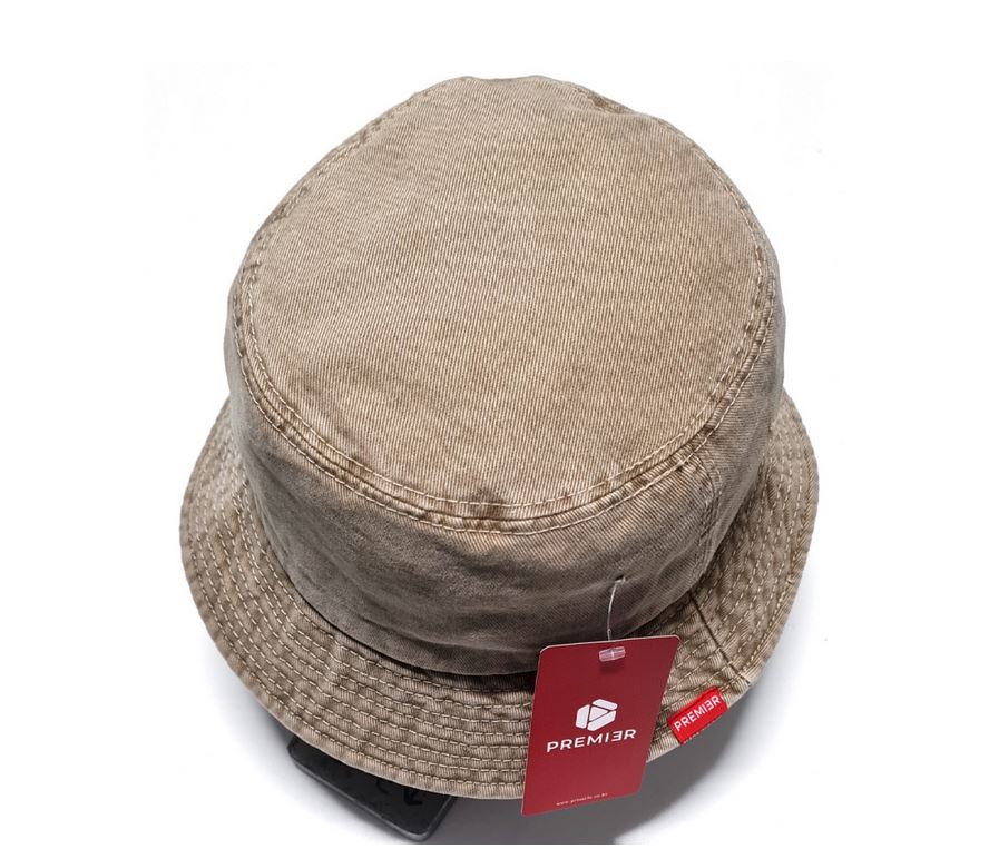 PREMI3R Mũ xô Nón Premier Denim Bucket Hat Mũ lưỡi trai phong cách hàn quốc nón thương hiệu chính hãng [만렙모자] 피그먼트 버킷햇 [S/M/L/XL] D프레임 벙거지 프리미어