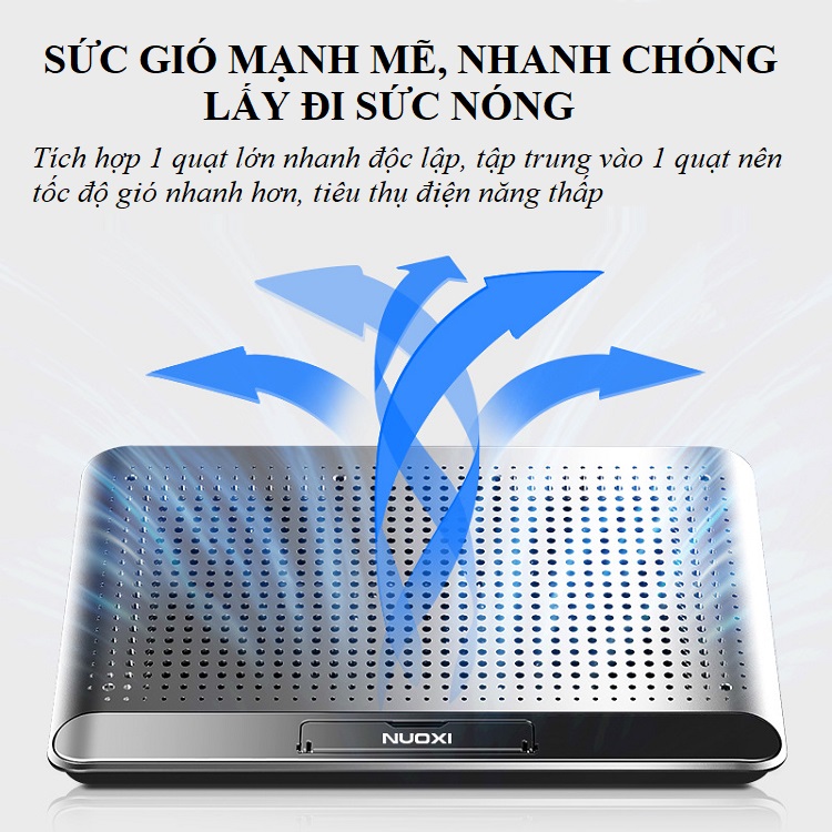 Tản Nhiệt Máy Tính Q5 Làm Mát Siêu Nhanh Giúp Bảo Vệ Máy Tính Laptop - Hàng Nhập Khẩu