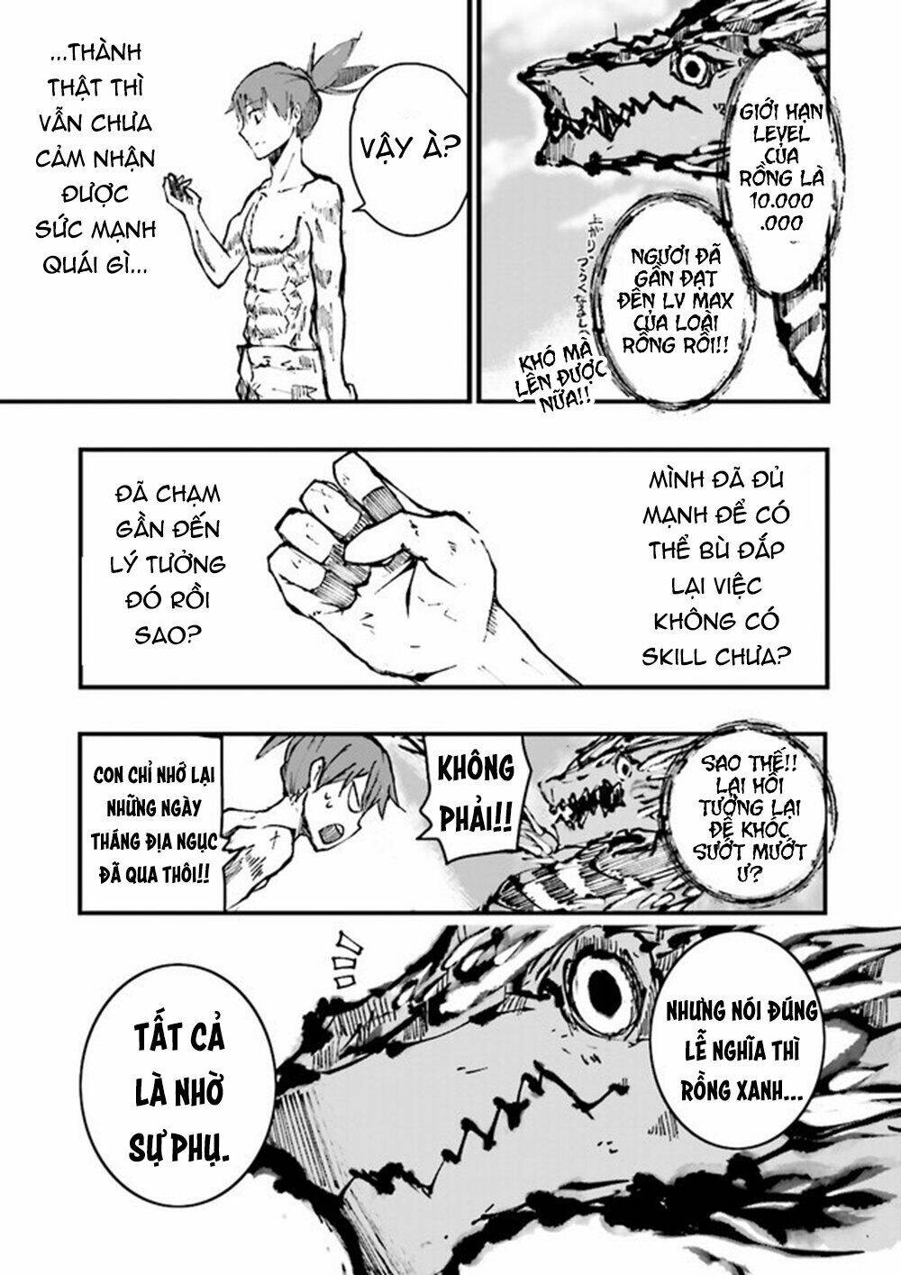 bắt đầu từ level 8.000.000 ở thế giới chỉ có giới hạn level max là 99 chapter 1 31