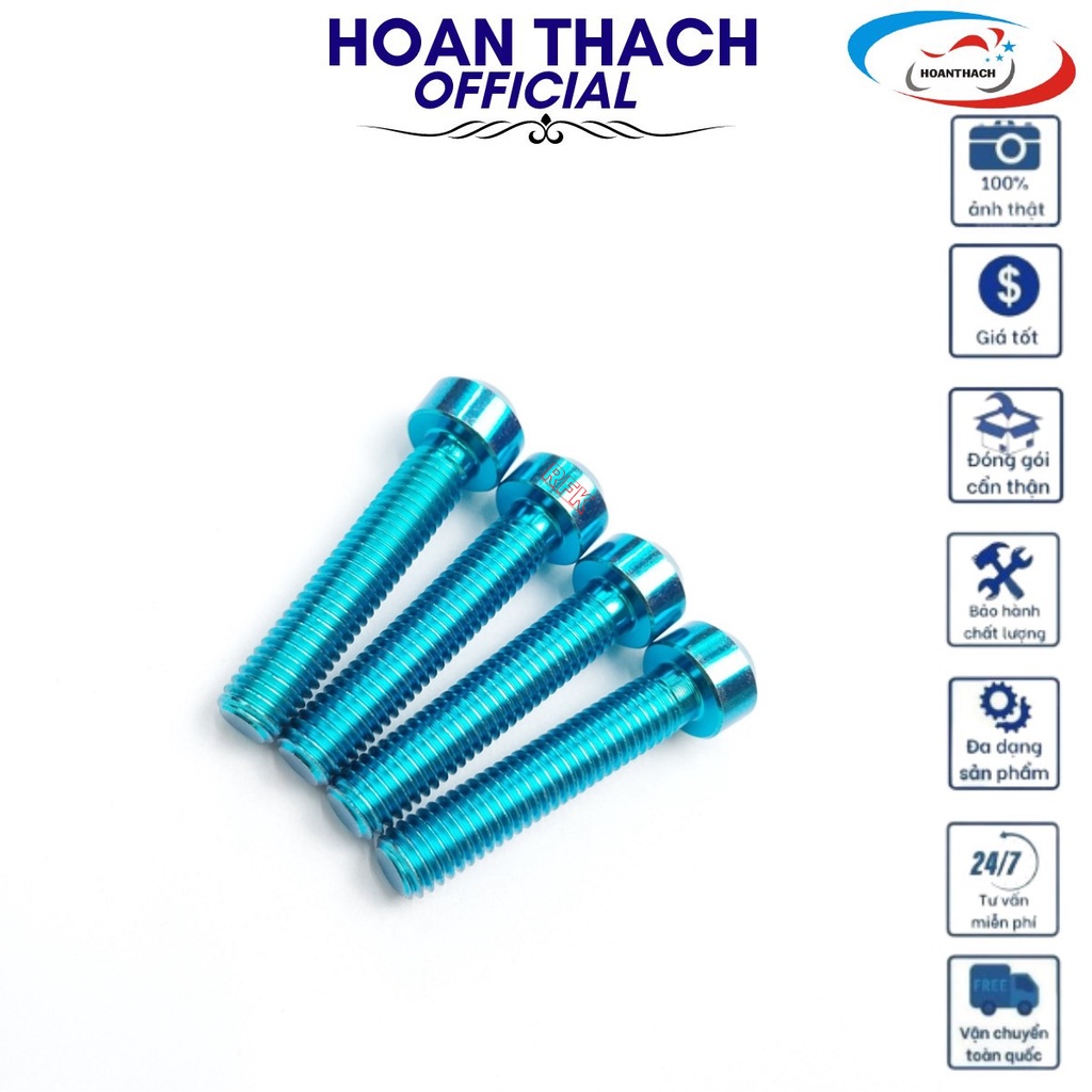 Ốc Gr5 8L40 Trụ Xanh Lục Bảo dùng cho nhiều dòng xe SP016444 (giá bán 1 con)