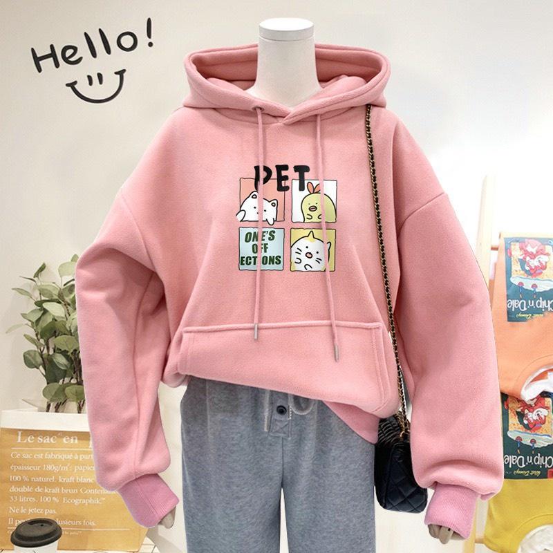 ÁO HOODIE IN PET SIÊU KUTE