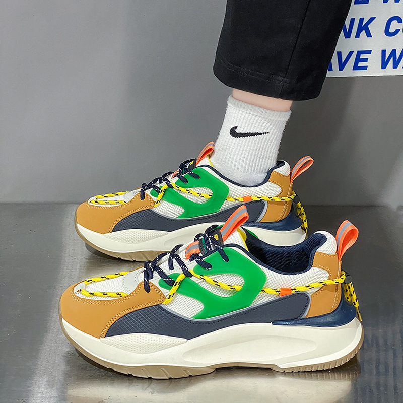 Giày Sneaker Nam, Giày Nam Cao Cấp Đế cao su non Phong Cách Hàn Quốc
