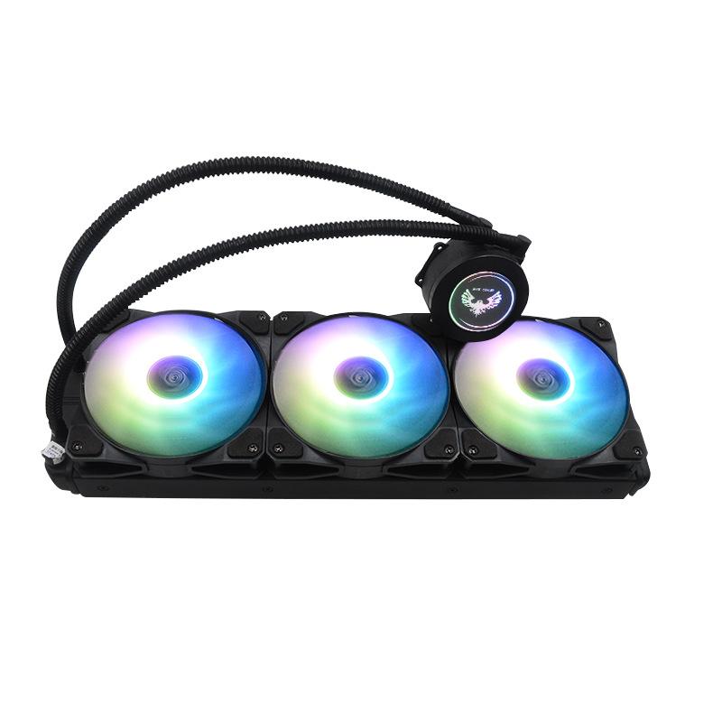 Bán hàng trực tiếp thuận lợi nhất Tản nhiệt CPU máy tính Tản nhiệt nước CPU Quạt RGB phiên bản độc quyền tản nhiệt nước tất cả trong một