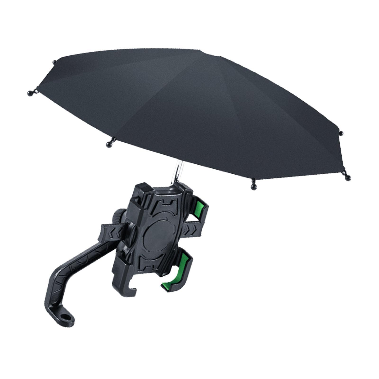Motorcycle Phone Holder Mount with Umbrella Waterproof for Motorbike Bike