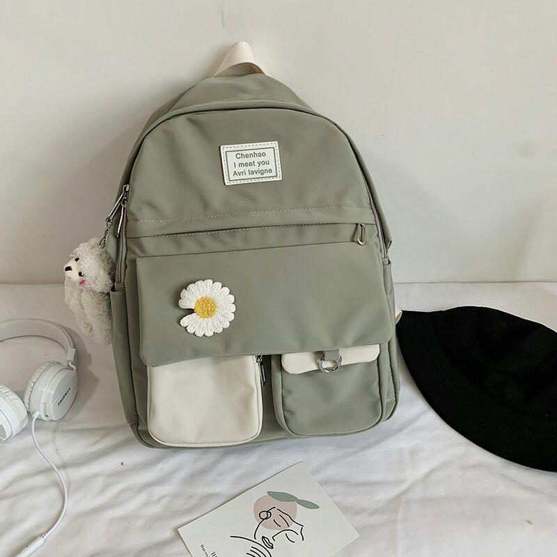 Balo ulzzang chống nước thời trang nữ đi học đi chơi dễ thương cute chống nước