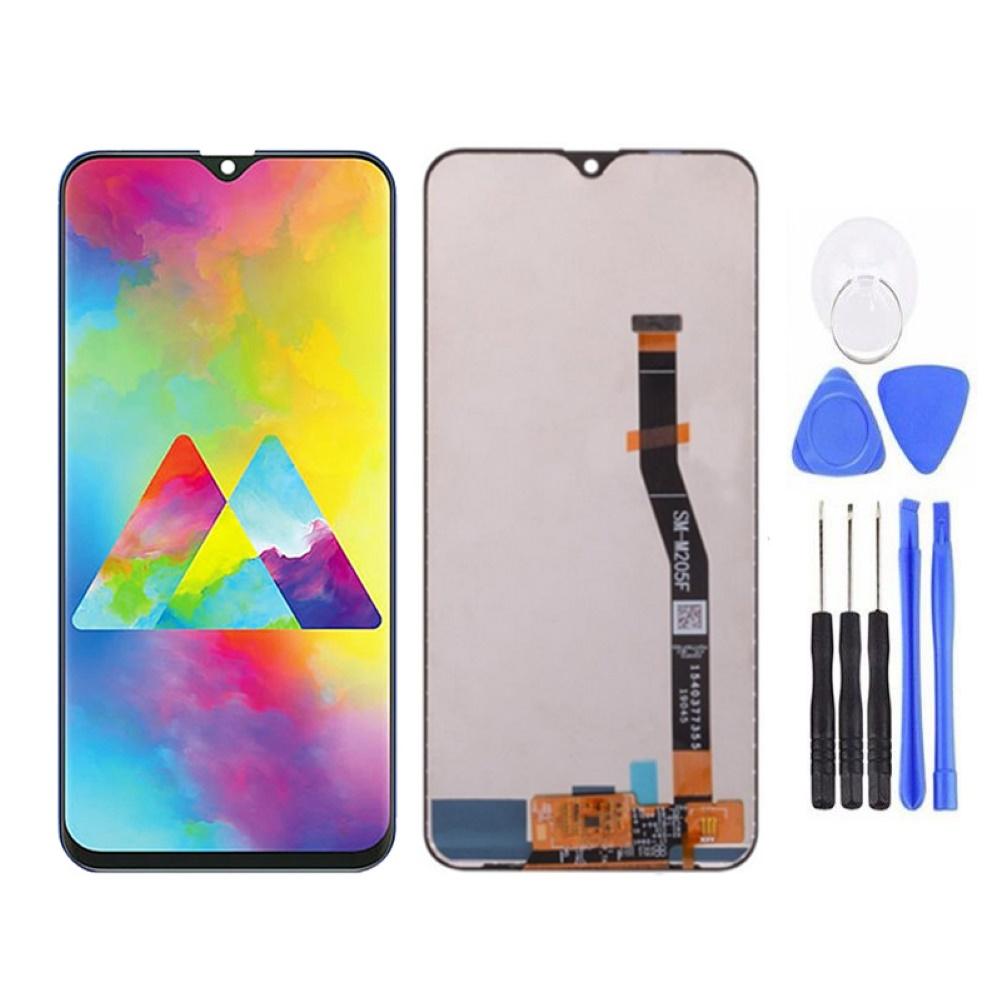 【ky】AMOLED Touch Screen Digitizer Assembly for Samsung Galaxy M20 2019 SM-M205 M205F