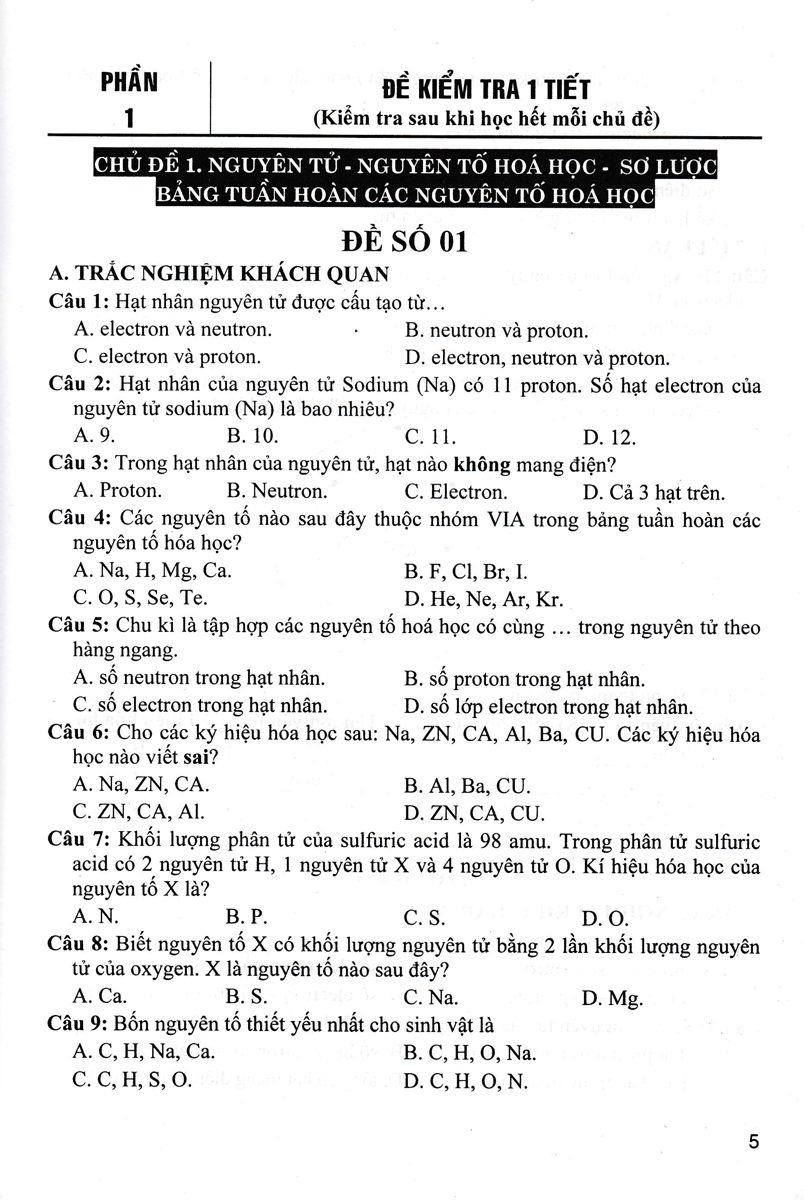 Sách bổ trợ- Tuyển Tập Đề Kiểm Tra Định Kì Khoa Học Tự Nhiên Lớp 7 (Theo Chương Trình GDPT Mới)_HA