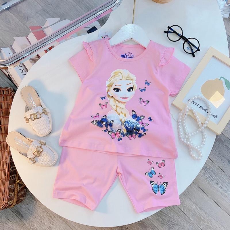 Bộ bé gái công chúa Elsa nhân vật hoạt hình bé gái nào cũng mê. sz 11-23kg
