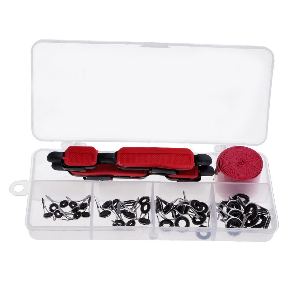 Adjustable Tackle Wheel Reel Seat Deck Rod Guide Rod Handle Tape Kit