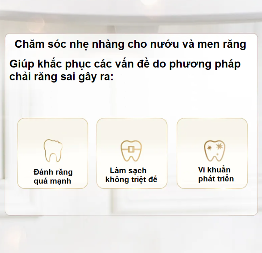 Bàn chải đánh răng điện rhương hiệu Hà Lan cao cấp Philips Sonicare Series 5200 HX3697 - 3 chế độ làm sạch - Hàng chính hãng