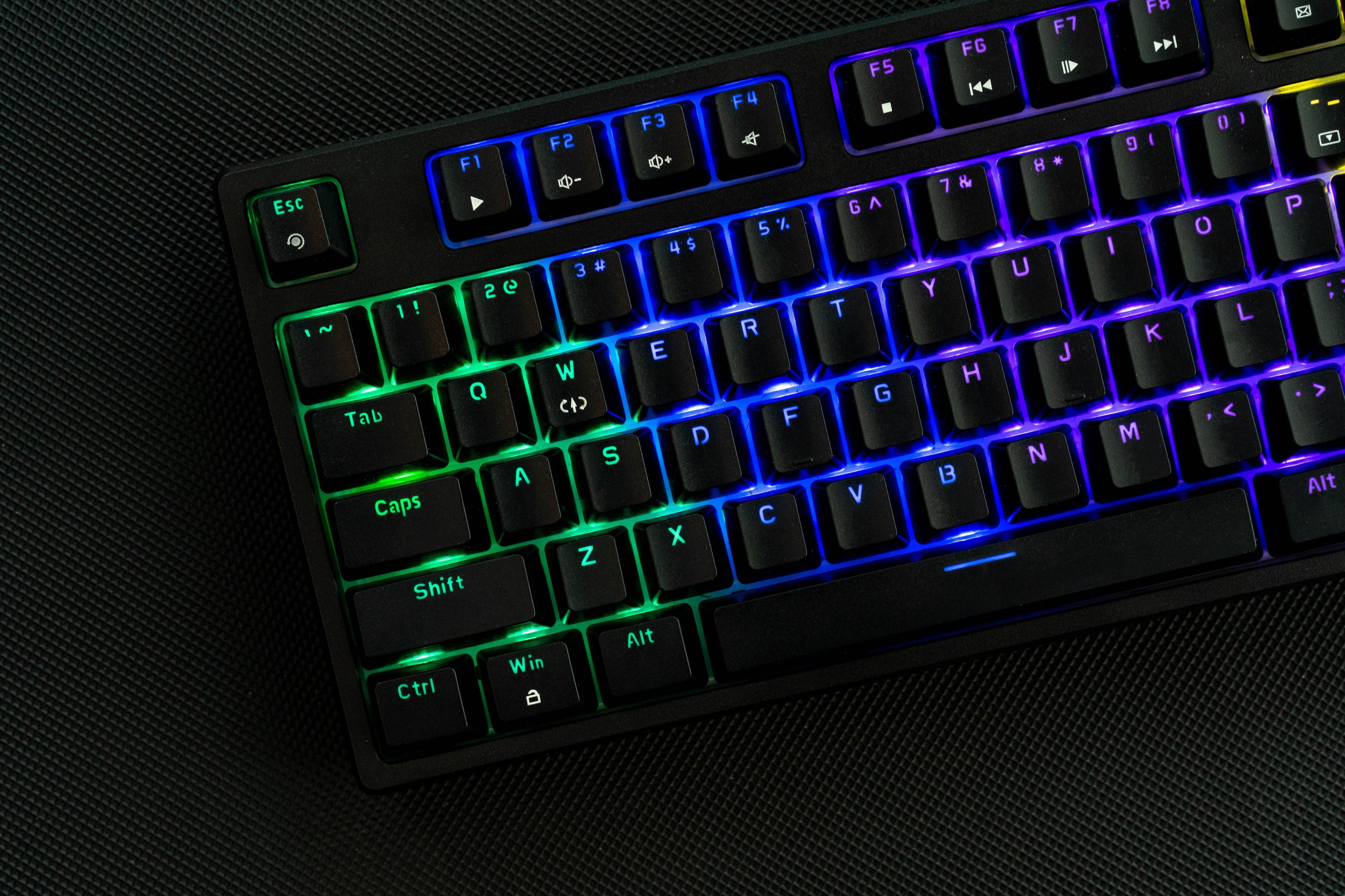 Bàn phím cơ chơi game có dây E-Dra EK3287 - Led Rainbow - E-dra Switch - Hàng chính hãng