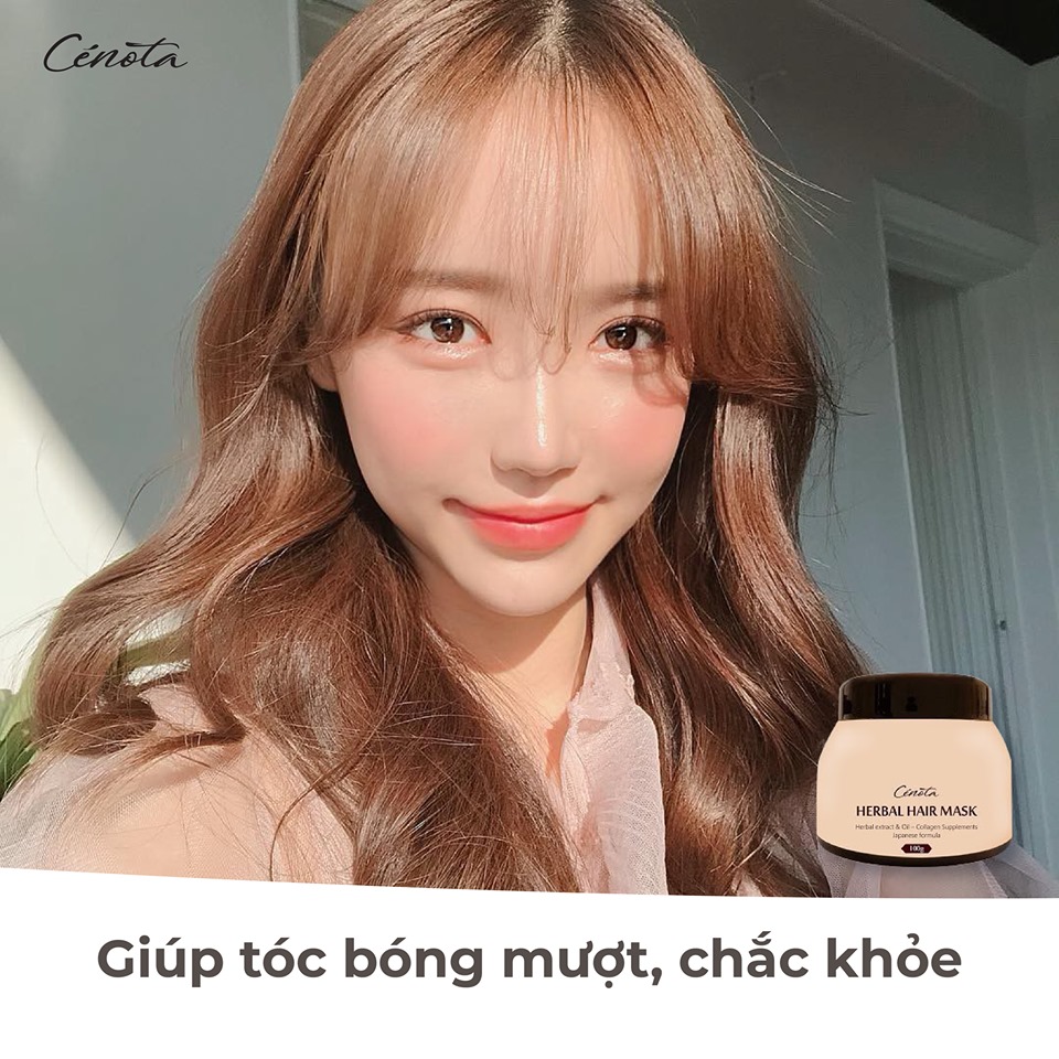 Ủ tóc thảo dược gừng Nhật Cenota Herbal Hair Mask