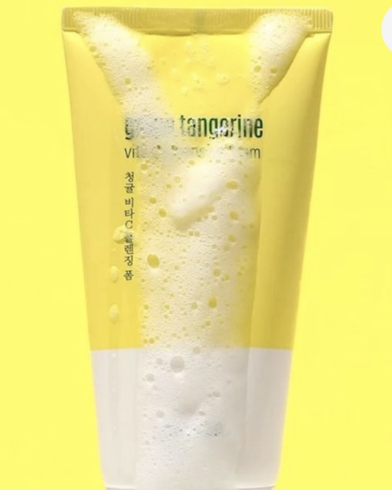 Sữa rửa mặt cho da dầu mụn Goodal Green Tangerine Vita C Cleansing Foam 150 ml