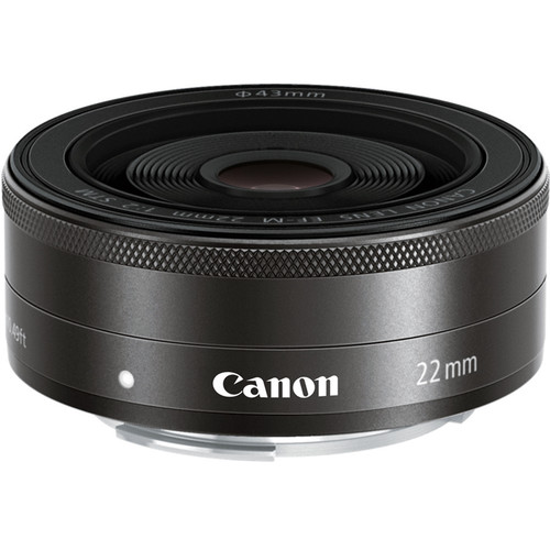 Ống kính Canon EF-M22mm f/2 STM - Hàng Chính Hãng