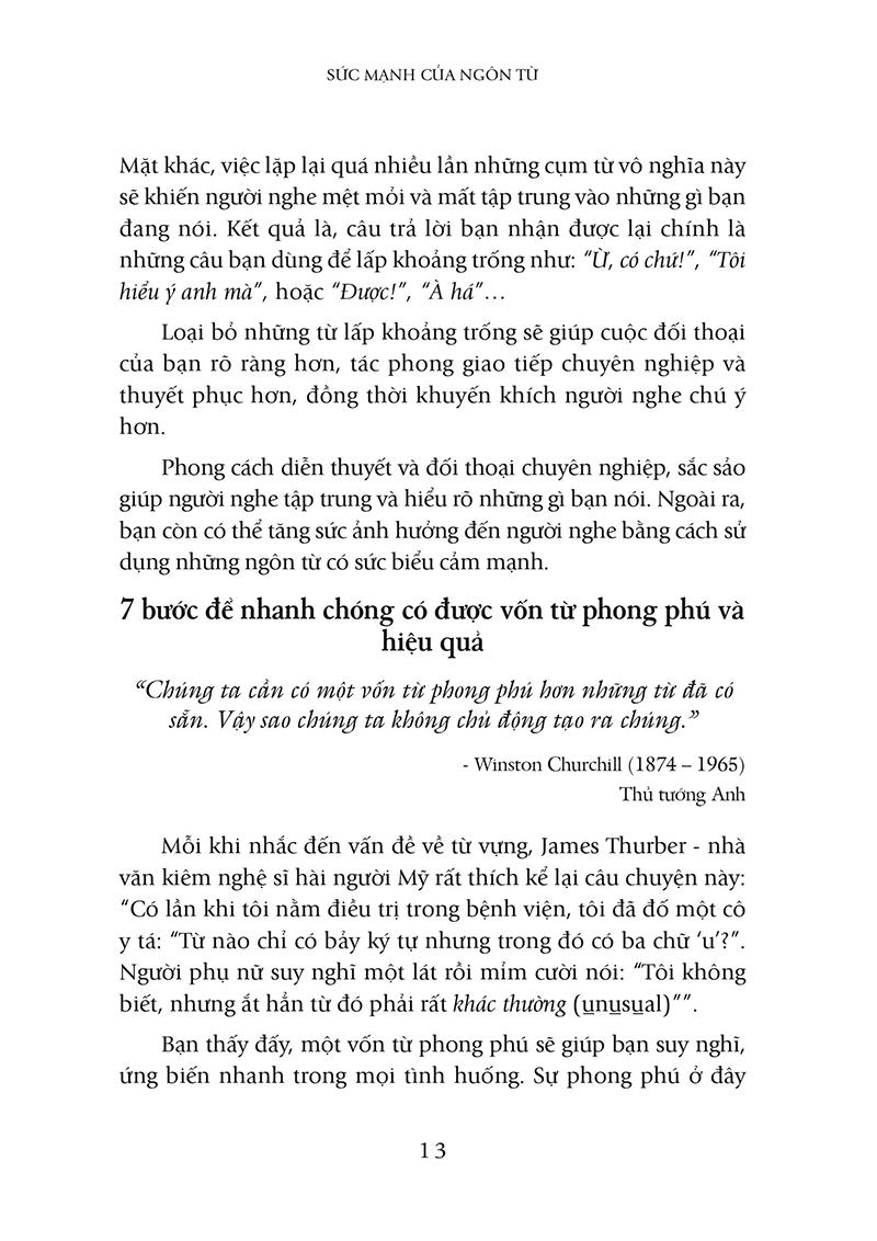 Sức Mạnh Của Ngôn Từ - Words That Win