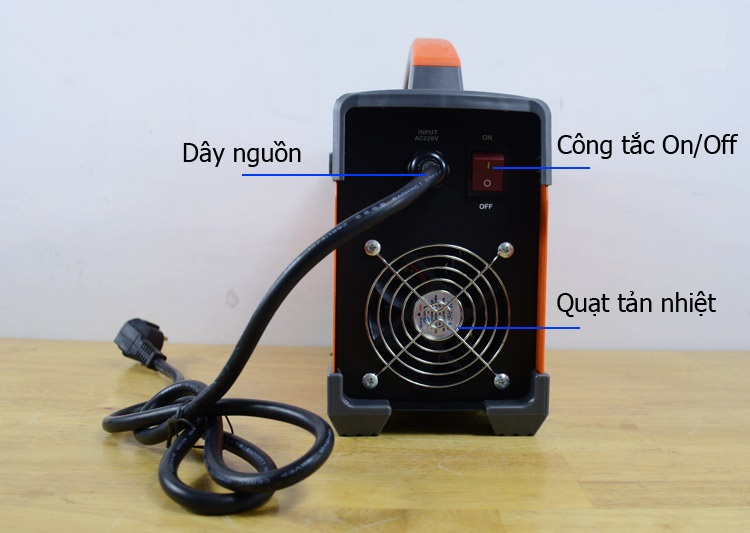MÁY HÀN QUE ĐIỆN TỬ BTEC MMA 250A + TẶNG BAO TAY INGCO HGVK05