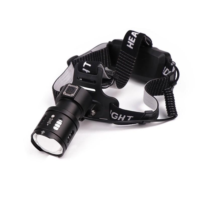 Siêu phẩm Đèn Pin Đeo Đầu Gustavo Xpl-V6 Led Cổng Sạc usb siêu siêu sáng
