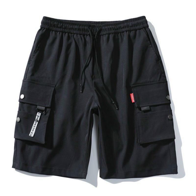 &lt;FREE SHIP&gt; Quần short túi hộp unisex vải kaki co giãn (d.n.l.k.e)