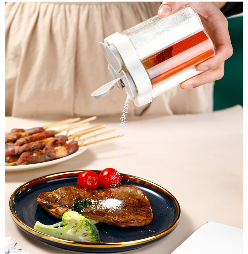 Hủ Đựng Gia Vị 5 Ngăn Hình Hoa -HENRYSA