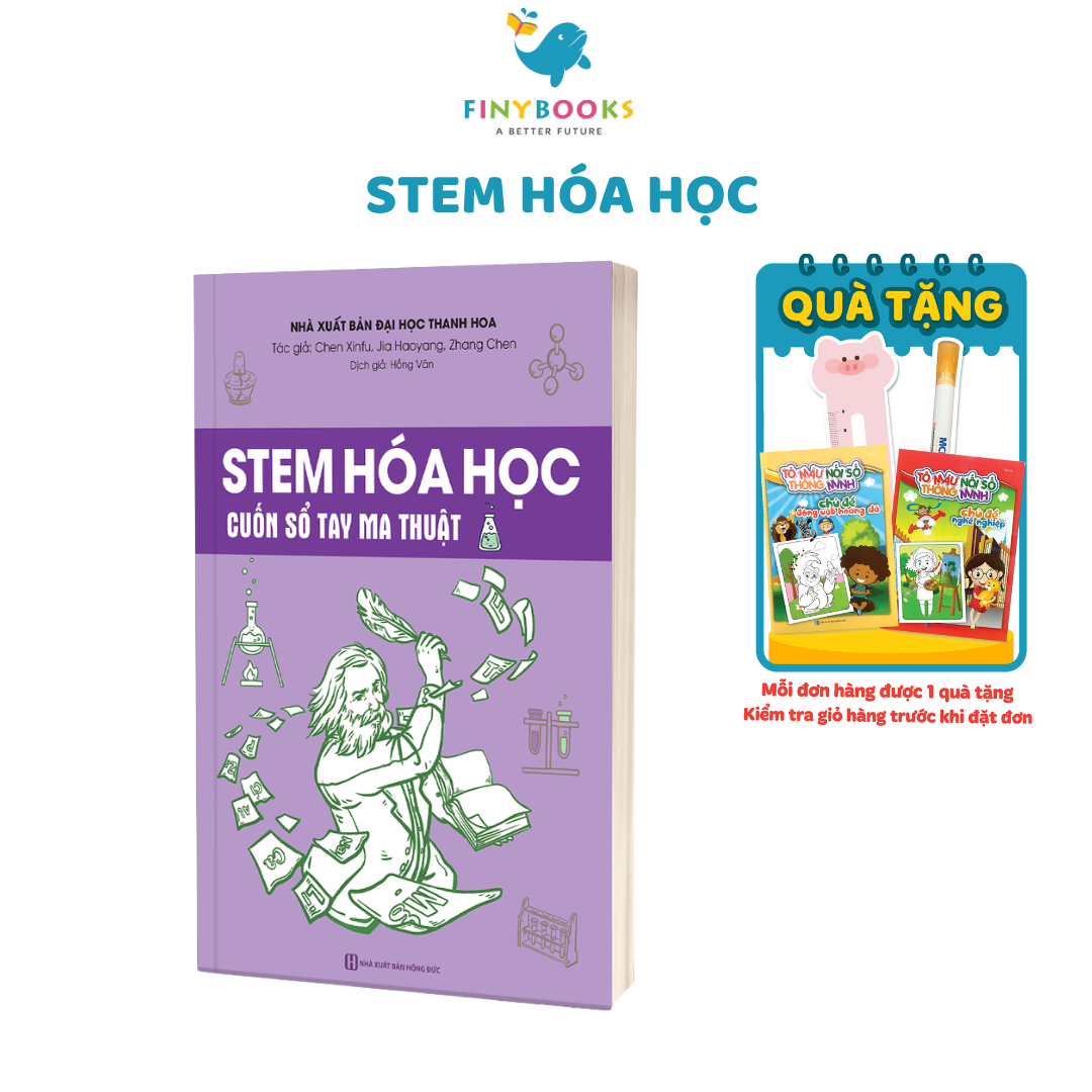 Sách - STEM Hóa Học – Cuốn Sổ Tay Ma Thuật