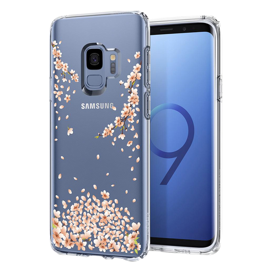 Ốp Lưng Samsung Galaxy S9 Liquid Crystal Blossom Spigen - Hàng Chính Hãng