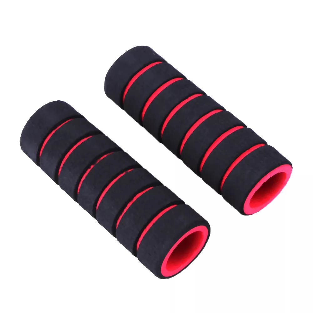 1 Cặp Bọc Tay Lái Xe Đạp Bọc Tay Cầm Đầu Nút Khóa Xe Đạp Leo Núi Chống Trượt Tặng kèm móc khóa