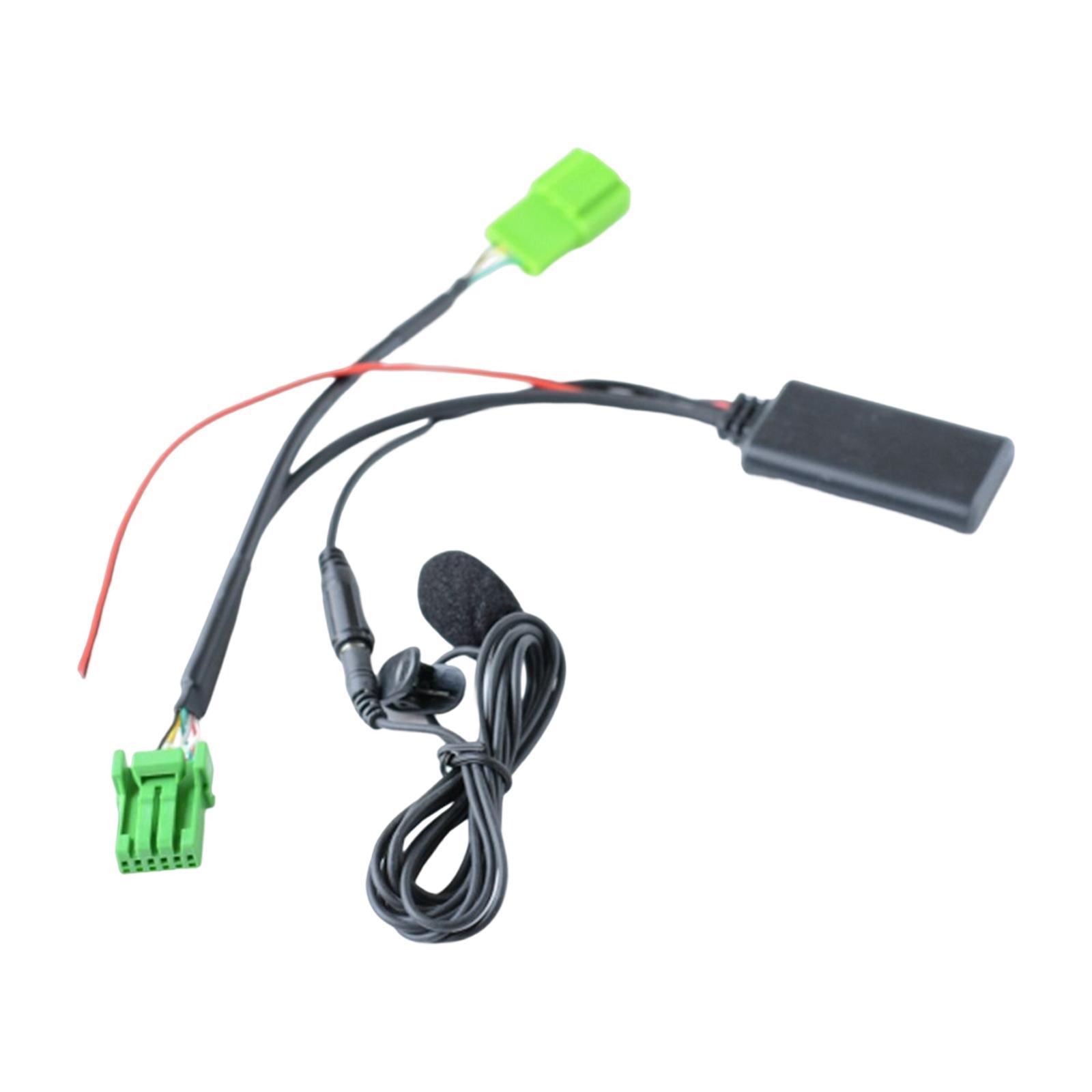 Car radio Audio Cable Adapter with Mic for