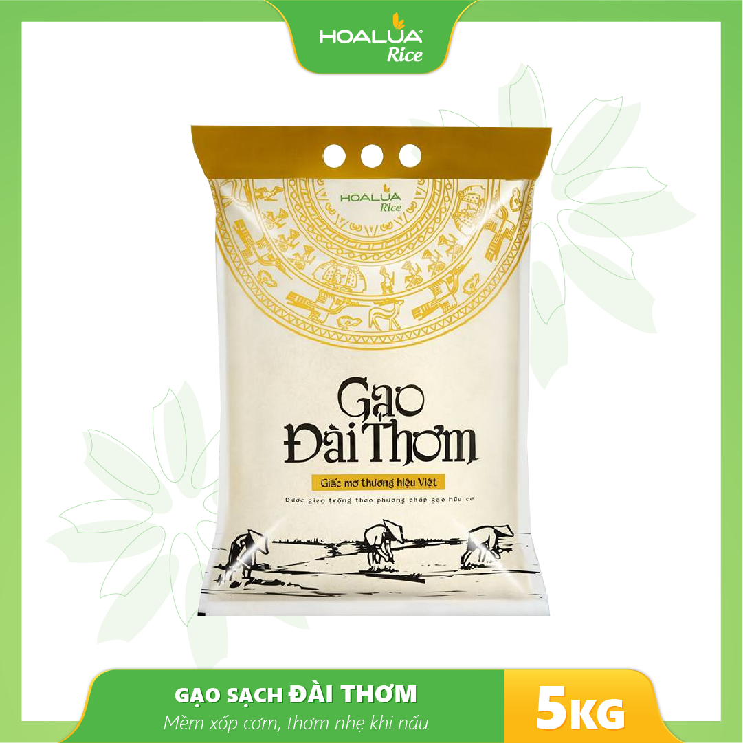 GẠO ĐÀI THƠM 5kg - Gạo Hoa Lúa