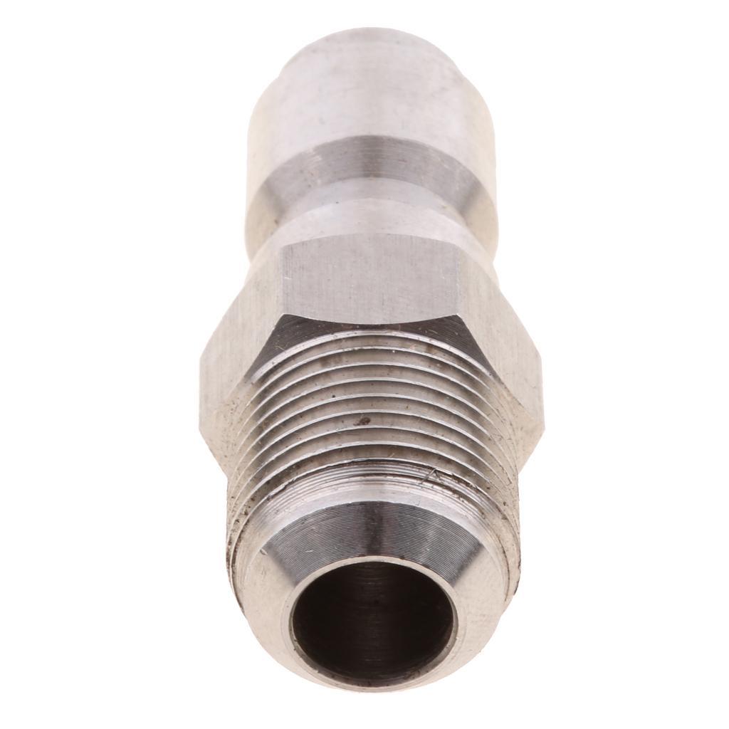 4x 3/8" Quick Release Connector to 15mm  Adapter Pressure Washer Coupling