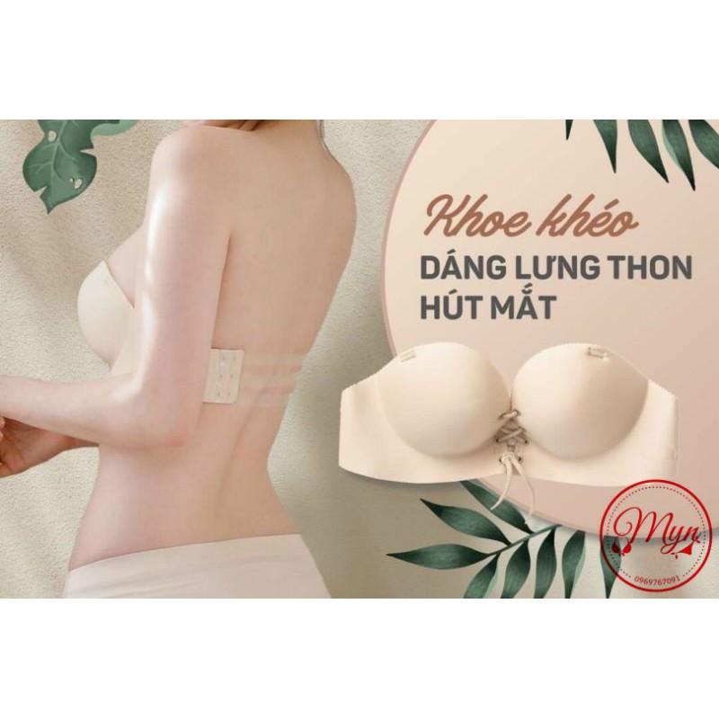 Áo lót bàn tay dây rút tạo khe nâng ngực cao cấp loại 1