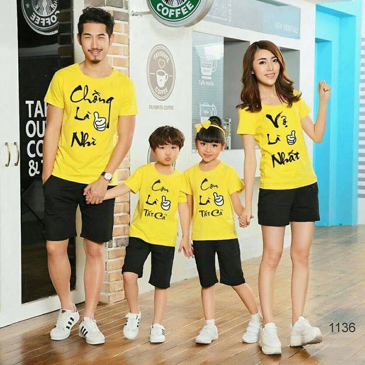 Áo gia đình - Vợ là nhất, Chồng là nhì