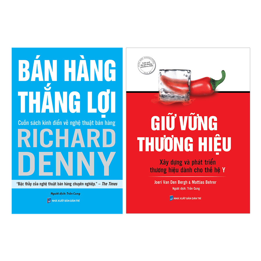 Combo Giữ Vững Thương Hiệu - Bán Hàng Thắng Lợi (Bộ 2 Cuốn)