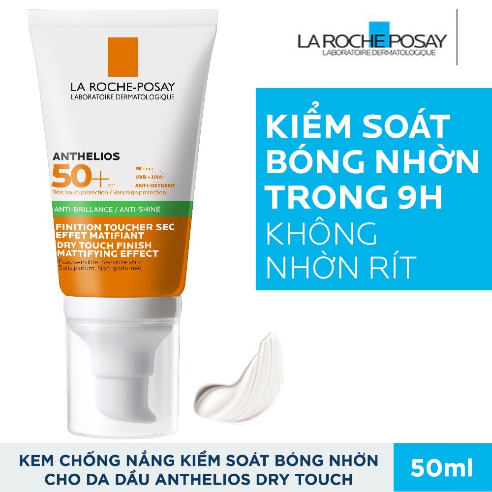 Kem Chống Nắng Cho Da Dầu LA ROCHE-POSAY Anthelios XL Dry Touch Gel Cream SPF50+ Sunscreen 50ML