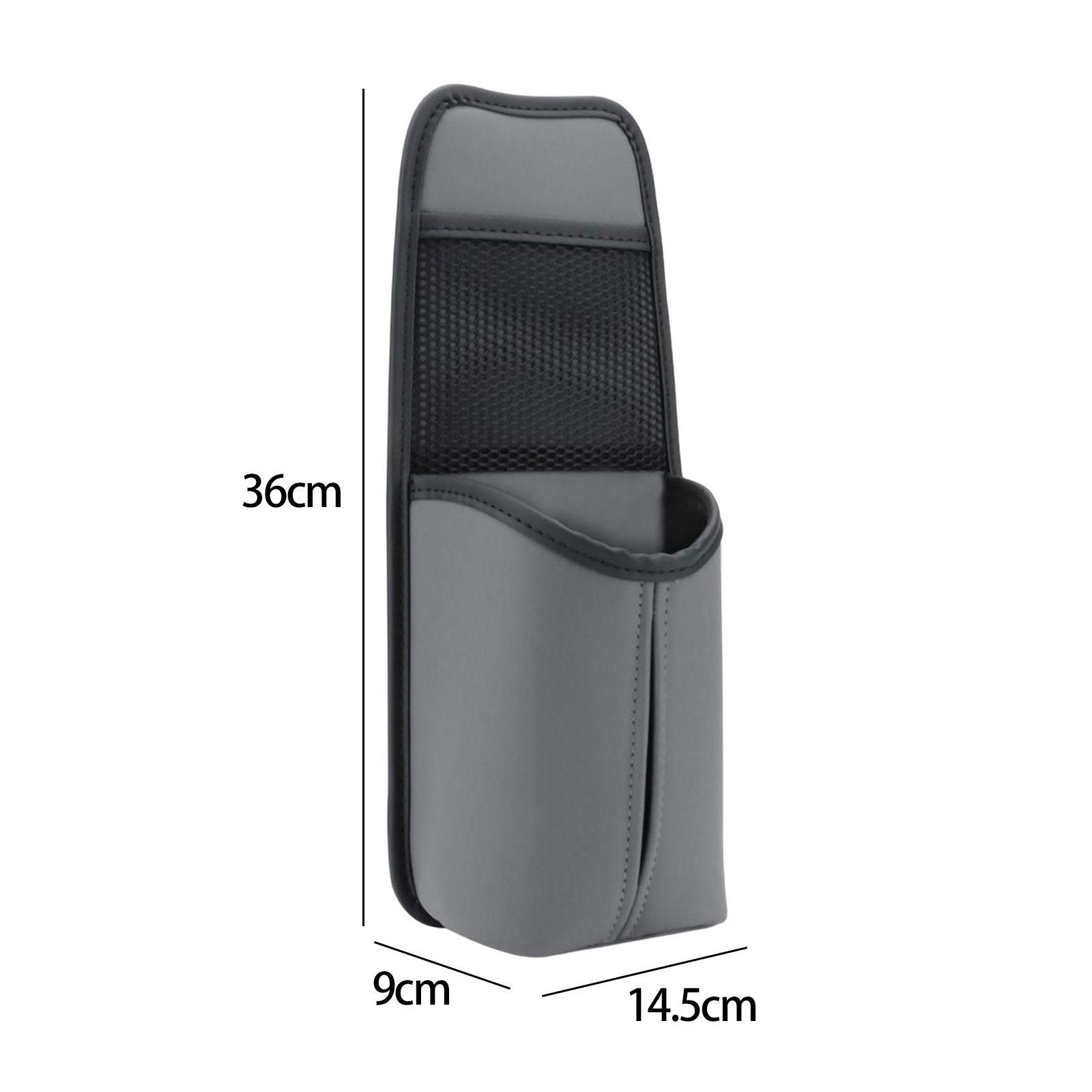 Automobile Seat Storage Hanging  Seat Side Organizer Large Capacity Phones  Holder with Mesh Pocket for Truck Vehicle