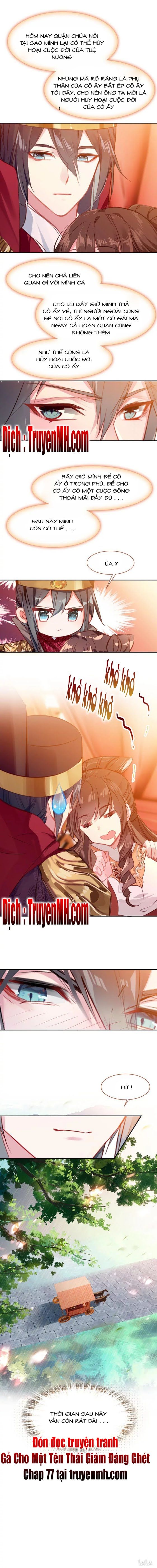 Gả Cho Một Tên Thái Giám Đáng Ghét chapter 76 - Trang 2