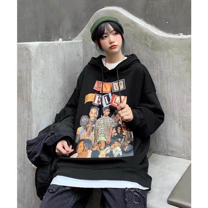 Áo hoodie nỉ anh bạn da đen