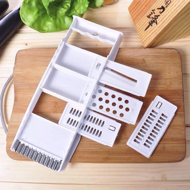 Nạo củ quả đa năng 5 in 1, Dụng cụ bào nạo rau củ siêu nhanh - MS121