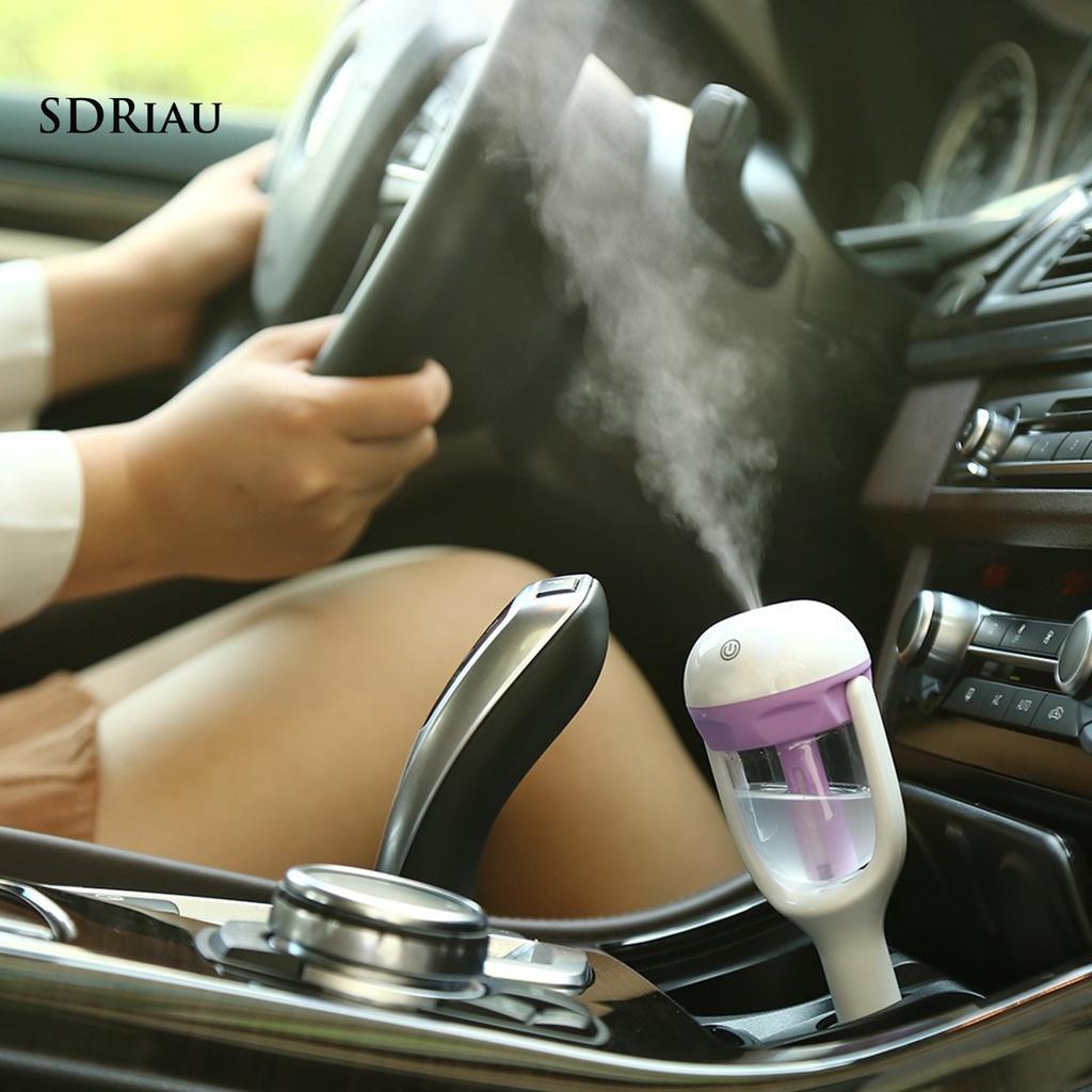 *QCDZ* Car Steam Humidifier Portable Ultrasonic Atomization Sturdy Compact Air Purifier for Home