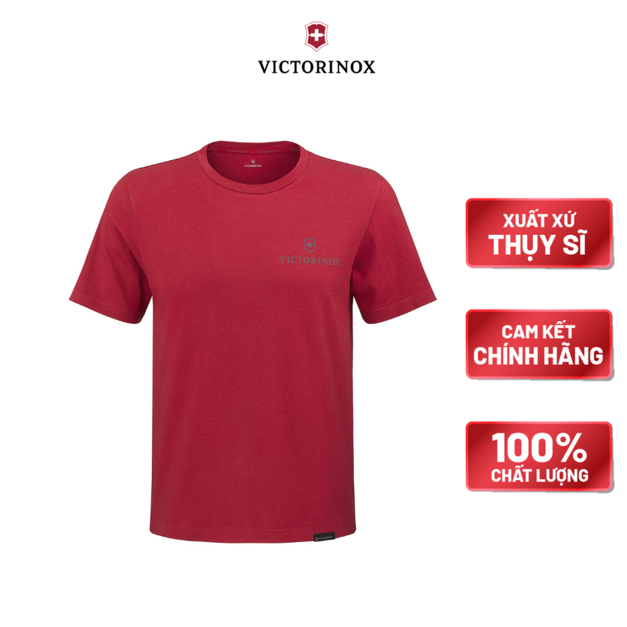 Áo thun Victorinox Brand Collection Logo Graphic Tee - Red
