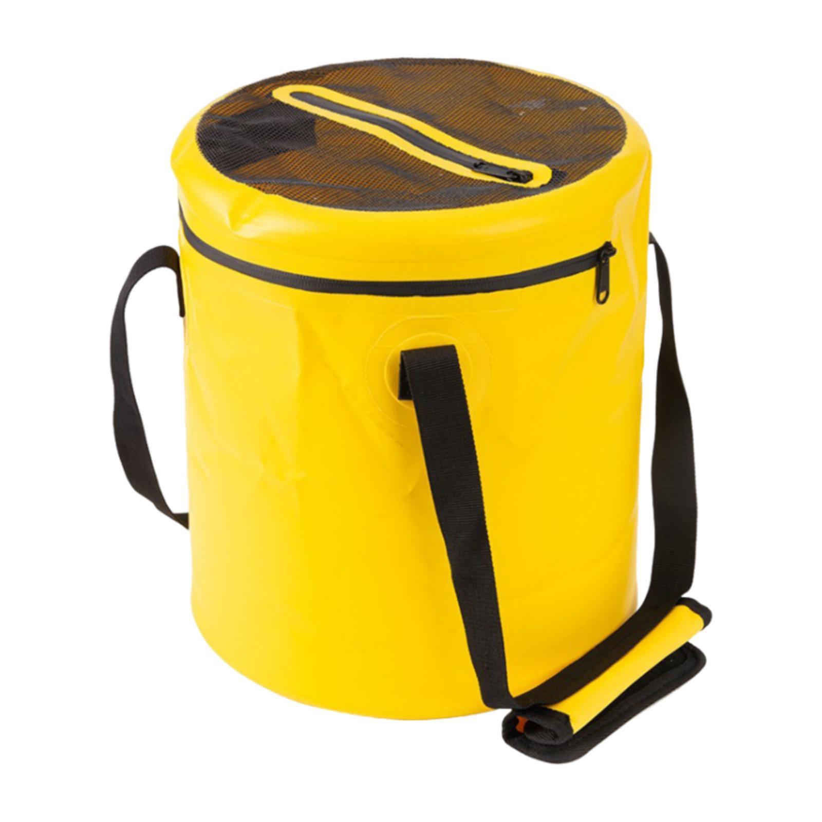 Collapsible Fishing Bucket Foldable Wash Basin for Camping Outdoor Gardening