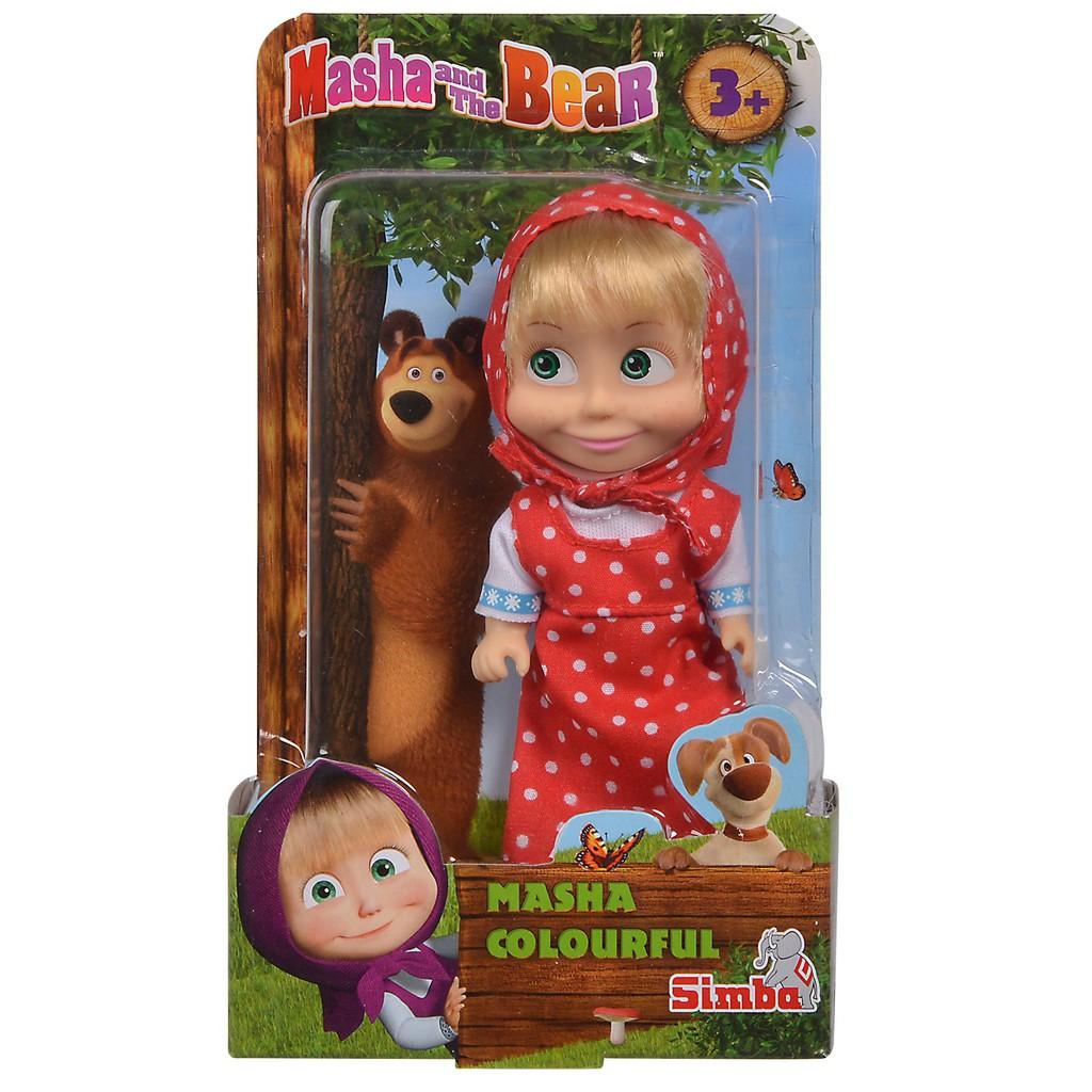 Đồ Chơi Búp Bê Màu Sắc MASHA AND THE BEAR Masha Colourful 109301678 - Giao Ngẫu Nhiên