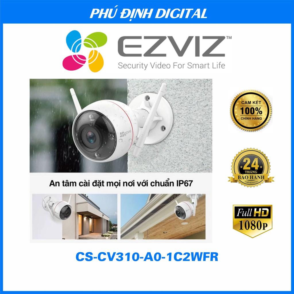 Camera IP Wifi 2mp ngoài trời EZVIZ mã CS-CV310-A0-1C2WFR - Hàng Chính HãngEz