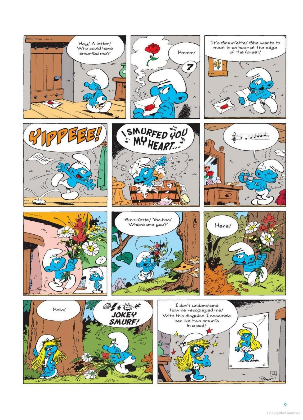 Sách ngoại văn: The Smurfs #10 - The Return Of The Smurfette