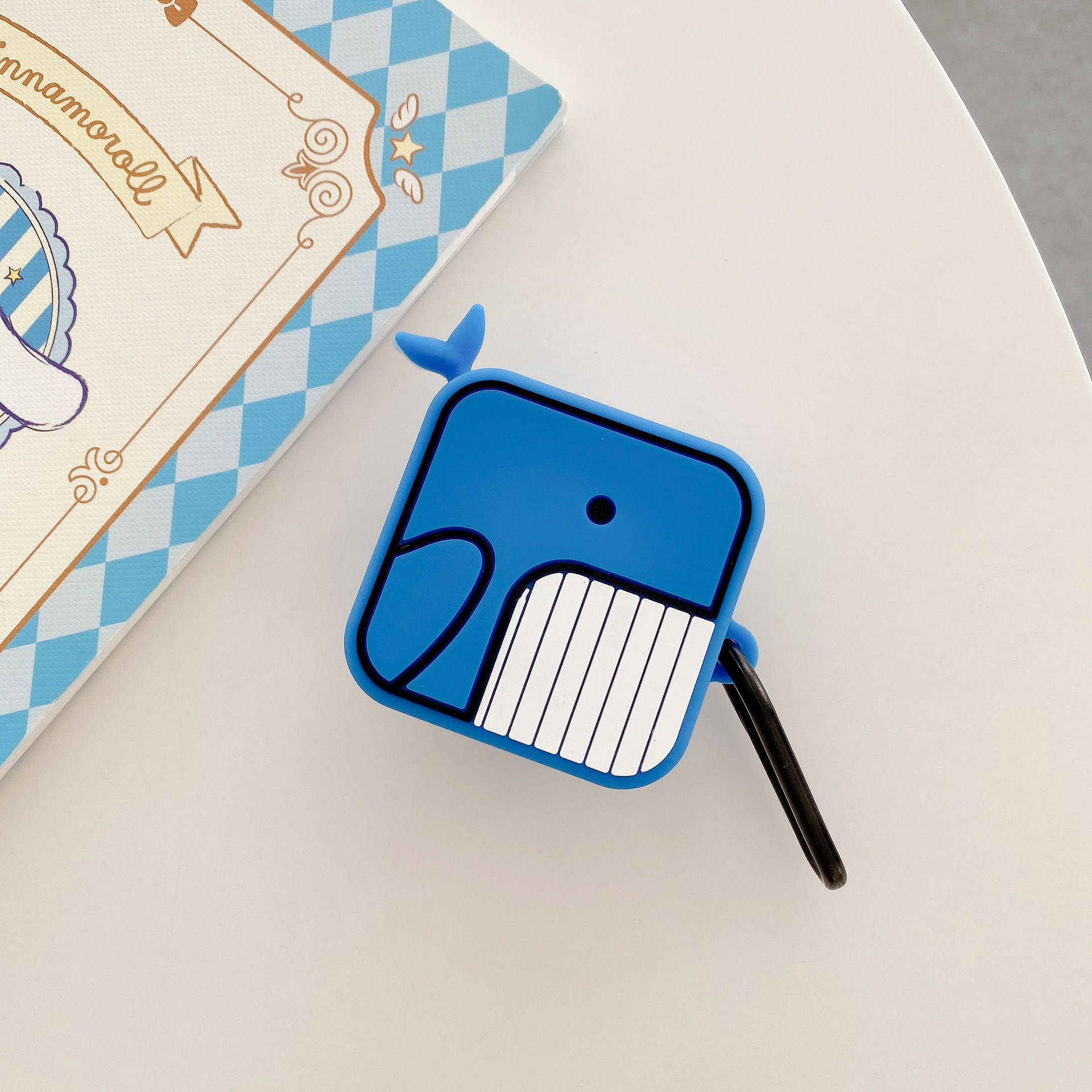 Case Vỏ Ốp Dành Cho Samsung Galaxy Buds 2 Pro Buds 2 Buds Live Buds Pro Hình Ocean Animal Hàng Chính Hãng - Cá Voi Xanh