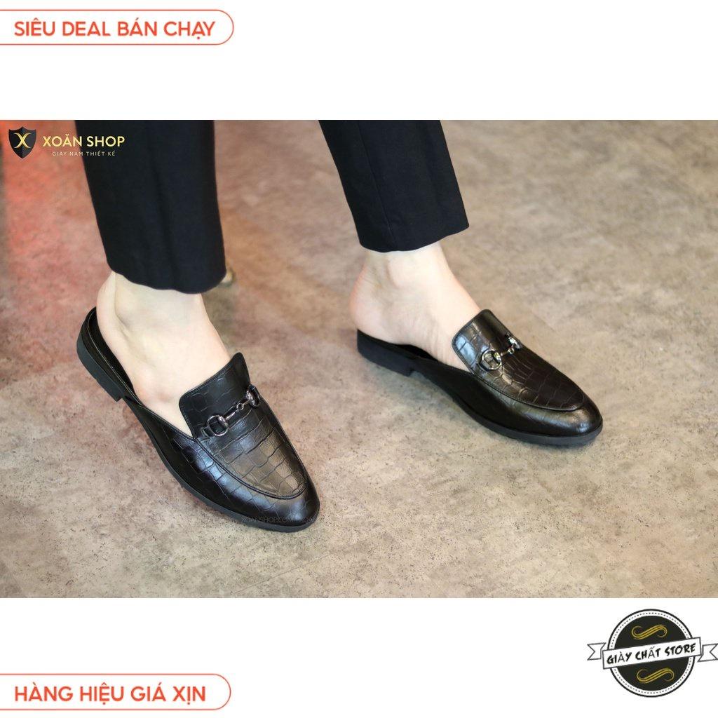 SỤC DA NAM DẬP VÂN CHẤT LIỆU DA Pu ĐẾ CAO SU B2