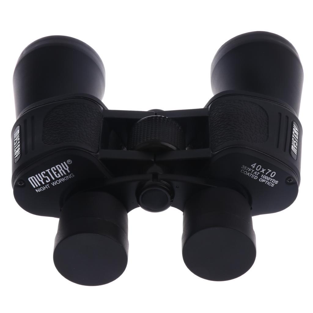 Day and  40x70 Outdoor Compact Binoculars Coated Optics