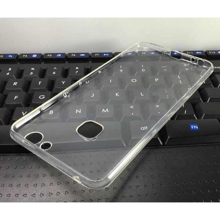 Ốp lưng dẻo silicon trong suốt dành cho Vivo V7 +