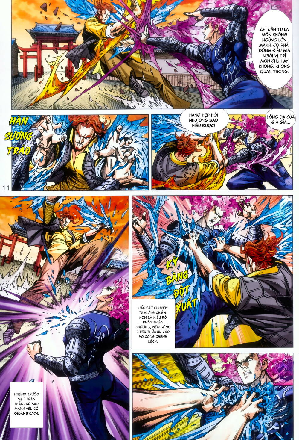 Long Hổ 5 Thế 3 Thế Cừu chapter 91 12